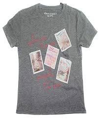 Abercrombie Fitch Girls Lightweight Graphic T Shirt K 13