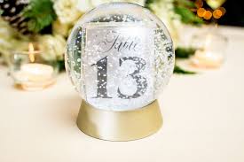 Snow Globe Table Number Winter Wedding Christmas Wedding Winter Wedding Table Numbers Winter Wedding Table Christmas Wedding Table