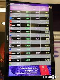 Scb offers a marginally better rate for traveler's checks than cash. Currency Exchange At Chiang Mai Airport Cnx Thaiest