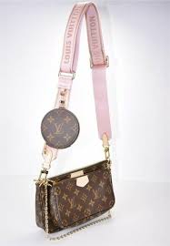 Louis vuitton neverfull mm hand tote bag sa0180 purse monogram m40156 90494. Louis Vuitton Multi Pochette Accessoires Vielseitige Schultertasche Rose Clair M44840 Gunstig Kaufen Ebay