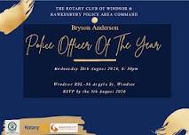 Bryson Anderson Police Officer of the Year