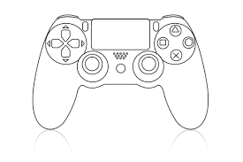 Playstation 1 Controller Drawing Playstation 1 Controller Drawing Playstation Tattoo Ps4 Controller Playstation Party