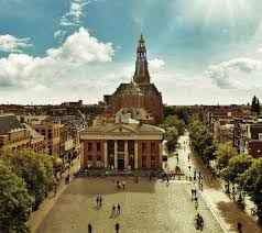 Vismarkt Groningen Groningen Nederland Stad