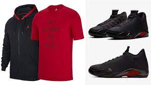 The best shirts to match jordan 14 shoes. Air Jordan 14 Black Ferrari Clothing Hats To Match Sneakerfits Com