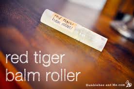 Hot tiger balm includes a blend of special oils and herbs that relieves pain by helping increase the blood circulation. Red Tiger Balm Pocket Roller Humblebee Me