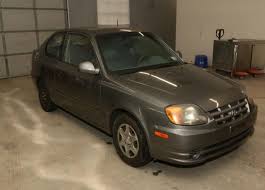 2004 Hyundai Accent Two Door Grey Hatchback With Power Steering Manual Windows Locks And Seats Cloth Interi Hyundai Accent Hatchback Automatic Transmission