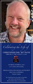 Memorial service for Bo Chris Payne