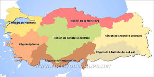 Carte turquie permet à l'utilisateur de se faire une idée claire sur les différentes parties du pays. Carte De Turquie
