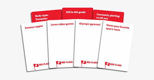 Card games are a great form of entertainment but they can also be used to build a better memory or to improve your math skills. Red Flags Card Game Examples 630x350 Png Download Pngkit