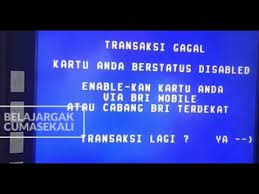 Mulai sekarang, enable kartu atm bri bisa dilakukan secara langsung di mesin atm maupun crm. Solusi Paling Mudah Cara Enable Atm Bri Yang Disabel Dengen Cepat Cara Enable Disable Kartu Atm Youtube