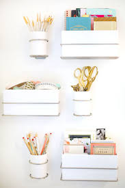 Wrangling Supplies In The Studio Lovely Indeed Office Wall Organization Office Supply Organization Pretty Office Supplies