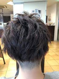 neopiliakodaka 雪が降るといわれても短くするんだぁ 襟足 刈り上げ ショートカット パーマ カラー