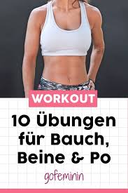Abnehmübungen für zuhause bauch beine po. Pin Auf Fitness Ubungen Ernahrungstipps Zuhause Trainieren