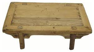 This rustic style is very popular now and luckily, if you are a beginner like me, it is not you will need to decide on how big you want the coffee table to be. Consigned Small Rustic Kang Accent Coffee Table Rustic Coffee Tables By Dyag East Houzz
