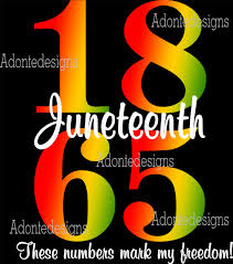 Juneteenth 1865 These Numbers Mark My Freedom! Png With With and Black  Text. 2 Choices. All Type of Printing.