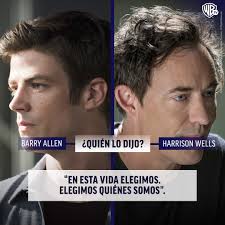 Barry o Harrison: ¿puedes adivinarlo? 🤔 #Flash ⚡️