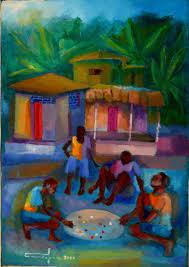 Dieudonne cedor was born in l'anse a veau on march 8th, 1925. Dieudonne Cedor 498 Haitian Art Painting Art