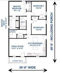 Minimalist Floor Plans With Porches
