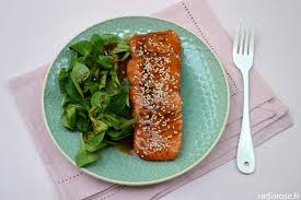 Saumon Mi Cuit Sauce Miel Soja Recette Saumon Sauce Au Miel Cuisine Poisson
