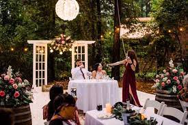 Cabin Weddings By Lagayla Nelson Cabin Wedding Wedding Arch Rustic Wedding Rentals