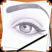 1.draw basic outline of an eye. How To Draw Eyes Step By Step App Store Data Revenue Download Estimates On Play Store