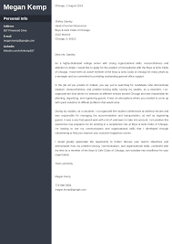 Receptionist Cover Letter Examples Ready To Use Templates