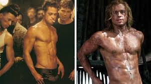 Brad Pitt Once Upon A Time In Hollywood Workout Routine Brad Pitt Workout Routine And Diet Fight Club Meets Achilles Of Troy Brad Pitt Workout Fight Club Workout Brad Pitt