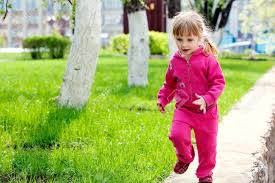 Small Girl Running On Track Stock Photo, Picture And Royalty Free ...