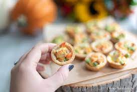Chicken Pot Pie Bites A Tiny Fall Comfort Food Appetizer