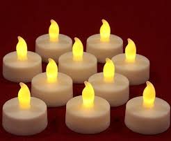 24 Flameless Tealights Battery Operated Flickering Amber Led Tea Lights With 24 Extra Batteries By Best L Flameless Tea Lights Tea Light Candles Led Tea Lights
