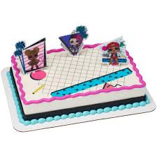 Lol surprise drip cake good day ! L O L Surprise Born To Sparkle Edible Cake Topper Image Decoset Ba A Birthday Place
