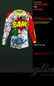 Download Cheap Mockup Freeride Jersey Mockup On Behance