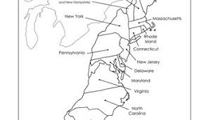Bookmark file pdf landforms coloring pages contains a variety of math and literacy activities as well as many activities which help improve fine motor skills. Blank Thirteen Colonies Map Tim S Printables