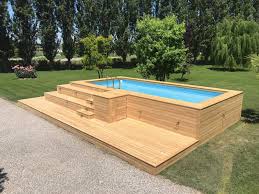 Piscina Cortile Della Piscina Piscina Fuori Terra Piscina Rettangolare