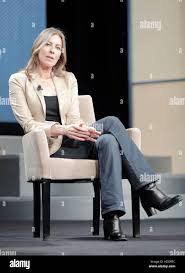Kathryn Bigelow, an Academy Award-winning director, speaks during the 2010  Ernst & Young Strategic Growth Forum in Palm Desert, California, on  November 13, 2010. Photo by Francis Specker Stock Photo - Alamy