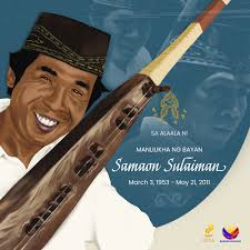 Today we commemorate the 14th Death Anniversary of Manlilikha ng Samaon  Sulaiman. Samaon Sulaiman is renowned for his exceptional talent in playing  the Kutyapi. This instrument, recognized as one of the most
