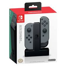 Notify me about new i put my switch in sleep mode and hooked it up to the dock, and discovered it at only 50% charge the next day, so i don't trust the dock to charge it. Buy Powera Nintendo Switch Charging Dock For 4 Joy Con Nintendo Switch Accessories Argos