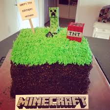 Minecraft Grass Block Cake Minecraft Party Decorations Minecraft Party Minecraft Cake