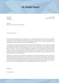 Through the resume cover letter, an employer knows about the applicant's caliber and knowledge. Dermatology Cover Letter Template Kickresume