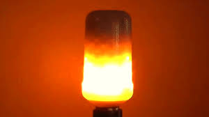 Led Flame Effect Flickering Fire Light Bulb With Gravity Sensor Rigalshop Com Lamp Bulb Mood Lamps