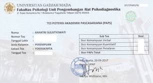 Menurut saya pribadi tes acept ini sangat berbeda dengan tes itp. Pengalaman Tes Paps Ugm