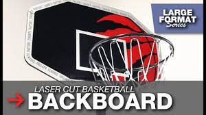Netball hoops just have a hoop no backboard. Custom Basketball Backboard Laser Cut Acrylic Large Format Laser Youtube