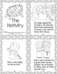 Birth Of Jesus Story With Pictures The Nativity A Mini Book Heaven S Little Helper The Nativity Story Nativity Christmas Nativity