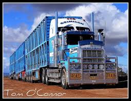 Dave Grimison Transport Train Truck Kenworth Road Train