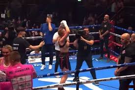 Boxing: Boxer defends Daniella Hemsley over breast flashing with great  boobs claim | Marca