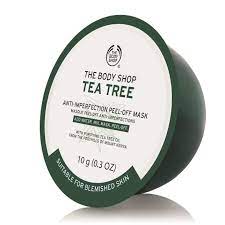 Buy The Body Shop Tea Tree Anti Imperfection Peel Off Face Mask 0 3 Oz Vegan Online In Turkey B07vqk2s26