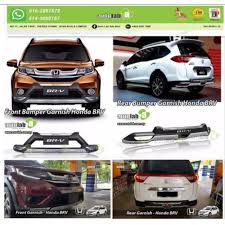 Check price of brv in your city. Front Rear Garnish Honda Brv Shopee Malaysia
