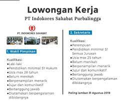 Pt midas indonesia pabrik bulu mata palsu purbalingga indonesia / maybe you would like to learn more about . Lowongan Kerja Pt Indokores Sahabat Purbalingga Agustus 2019