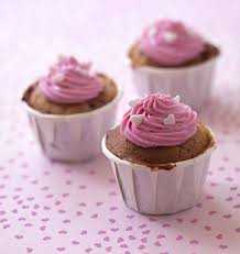 Cupcakes Aux Framboises Et Vanille Receita Receitas Framboesa Baunilha