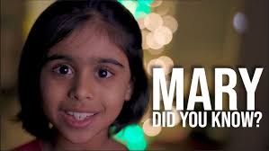 Mary, did you know? (Music Video) feat 8 yr old Liz Sara Chacko